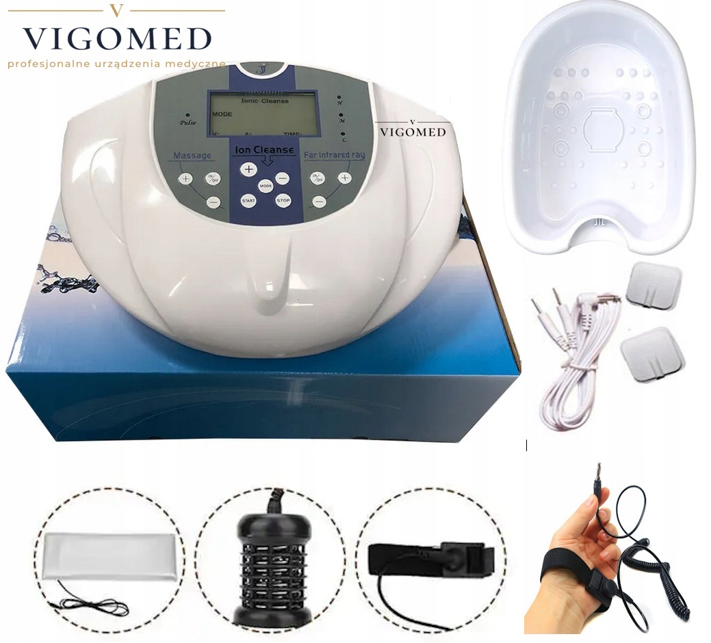 Body Detox Oczyszczanie Ciała Hydrosana Foot Spa Detoksykacja Vigomed