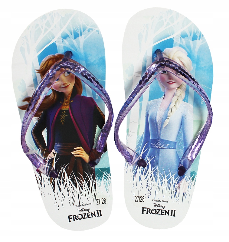 

Kraina Lodu Japonki Klapki Dziewczęce Disney 33/34