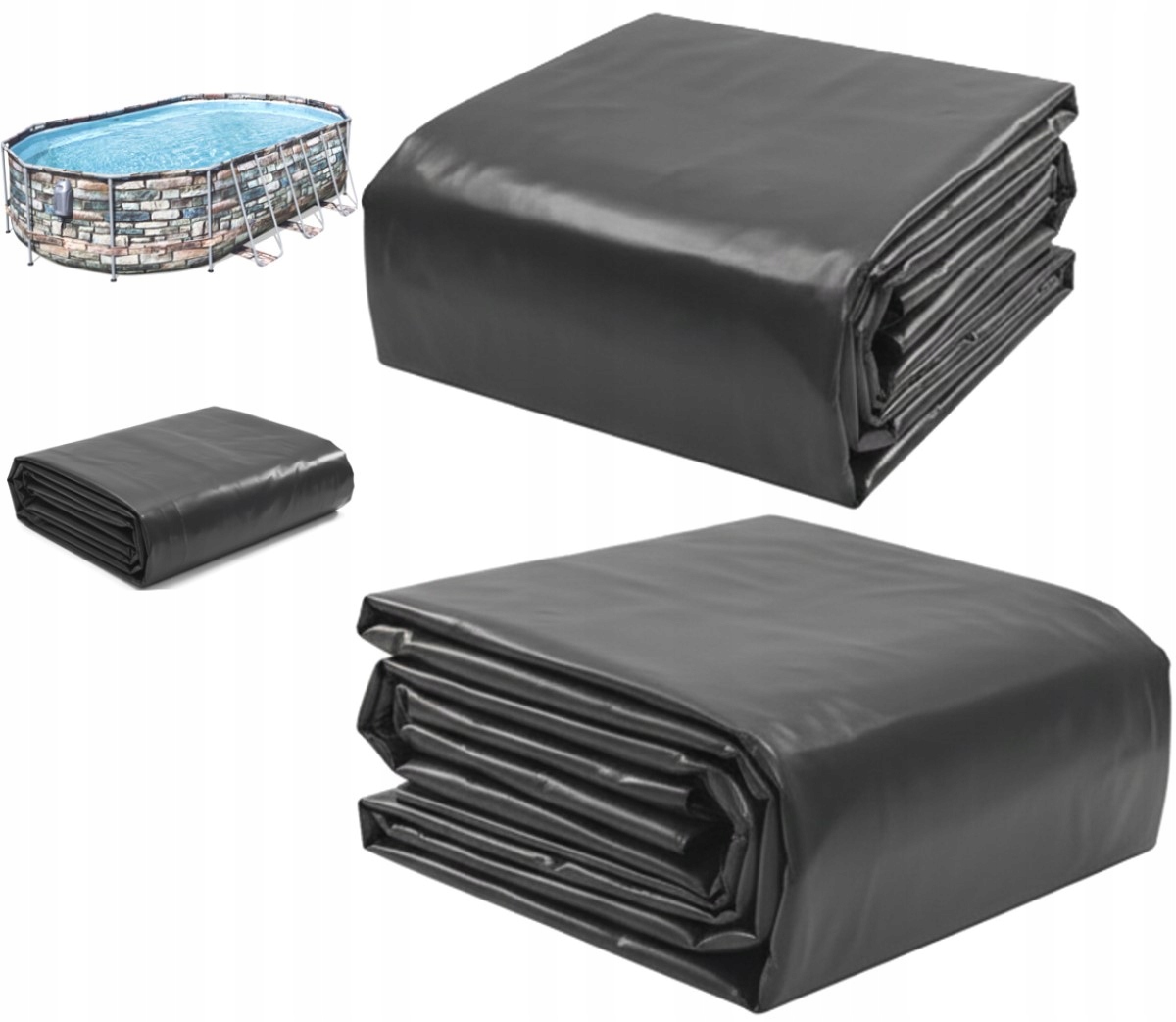 Fólie Kryt Do Bazénu Bestway Power Steel 610x366x122 cm