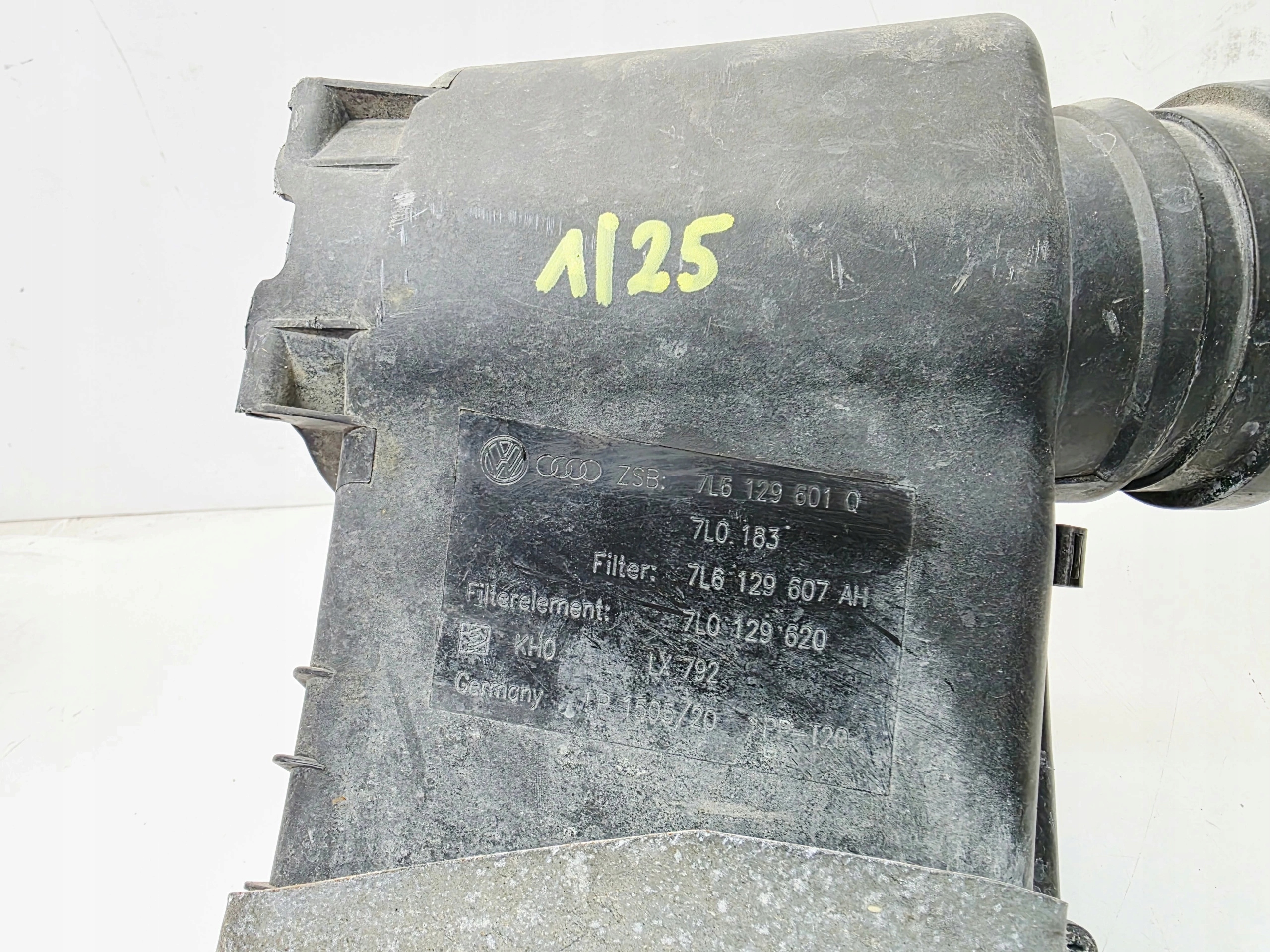 Gehäuse filter luft AUDI Q7 4L 7L6129601Q 1/25