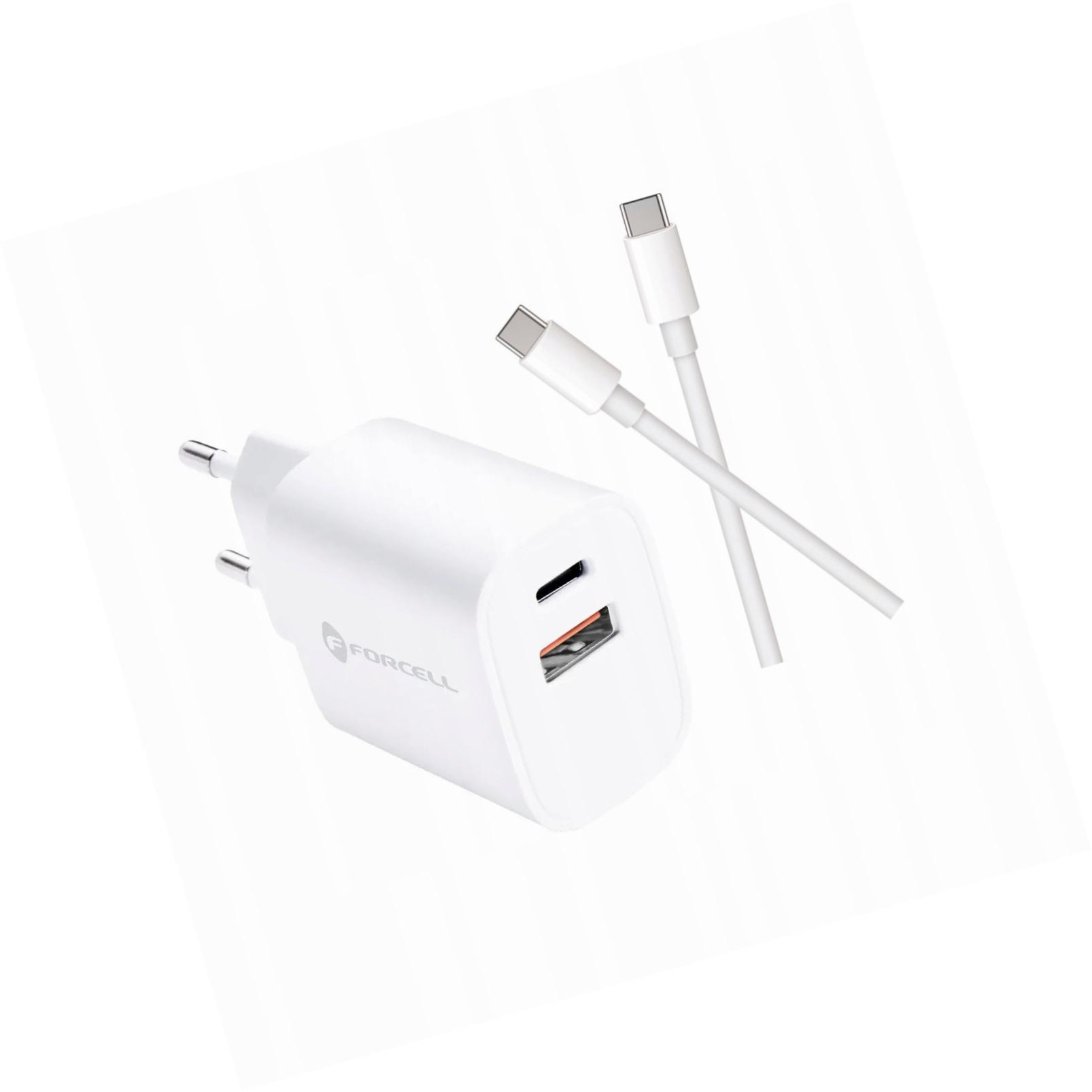 Szybka ładowarka 30W 2 wejścia z kablem Usb-c do Realme 9 Pro