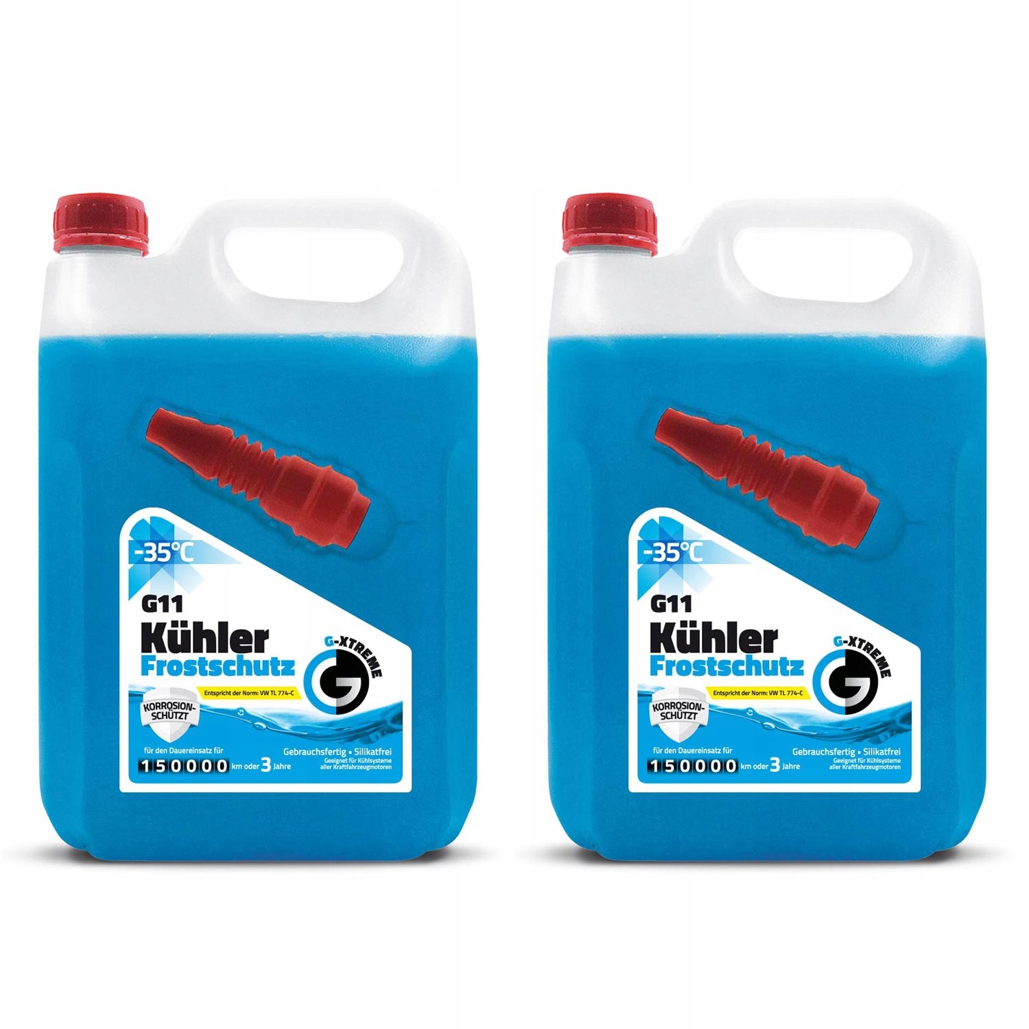 Niemiecki Płyn Do Chłodnic G11 Chłodniczy -35°C Gotowy 10L