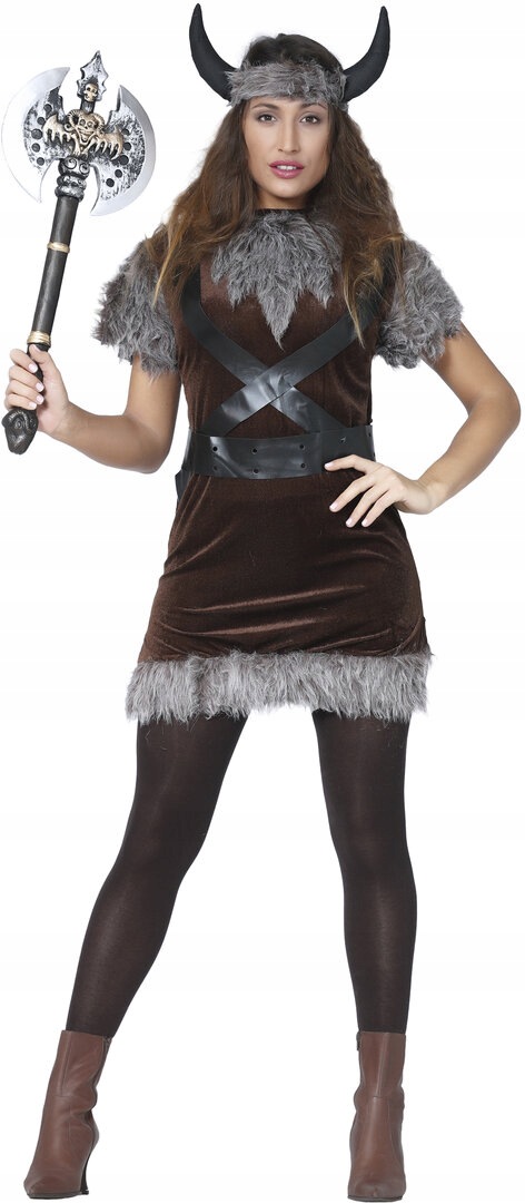 Dámský kostým středověká vikingská žena L