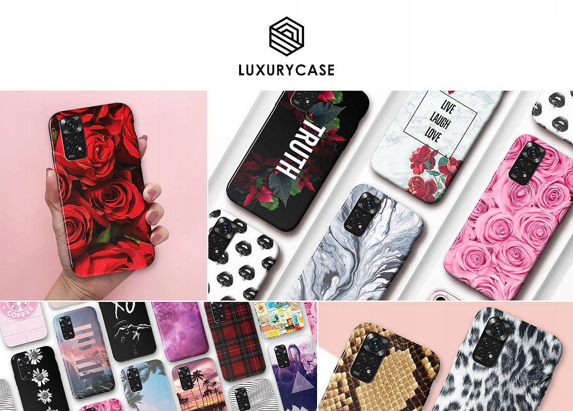 ETUI DO XIAOMI REDMI NOTE 11 4G 11S 4G WZORY Autor Face2Case