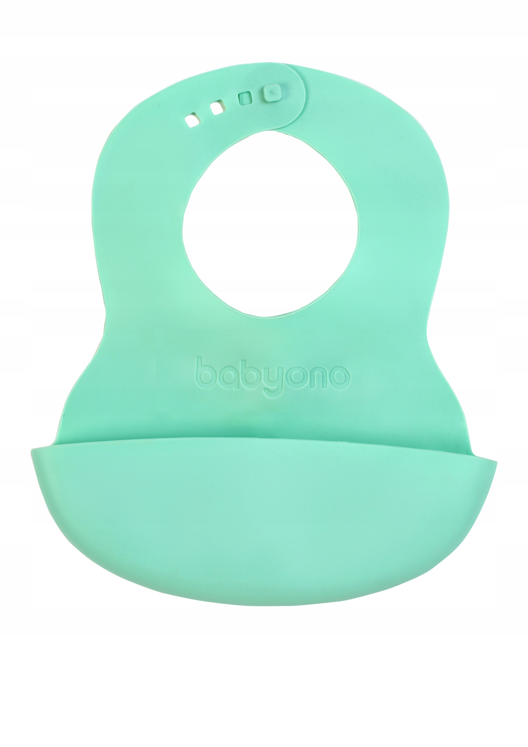 

Babyono Miękki Śliniak Silikonowy Regulowany