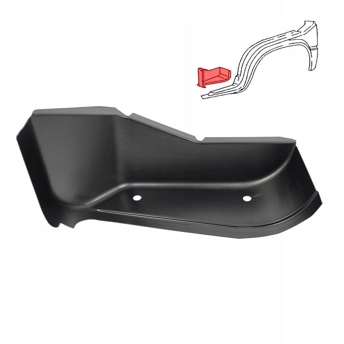 251801173 - Внутренняя часть ступени левая VW Bus T3