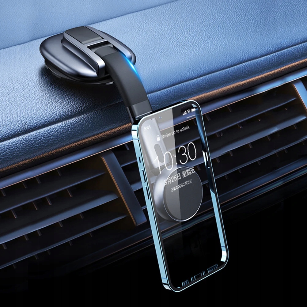 MAGNETYCZNY UCHWYT SAMOCHODOWY DO TELEFONÓW ZE STALI KOMÓRKOWEJ Elementy zestawu inny