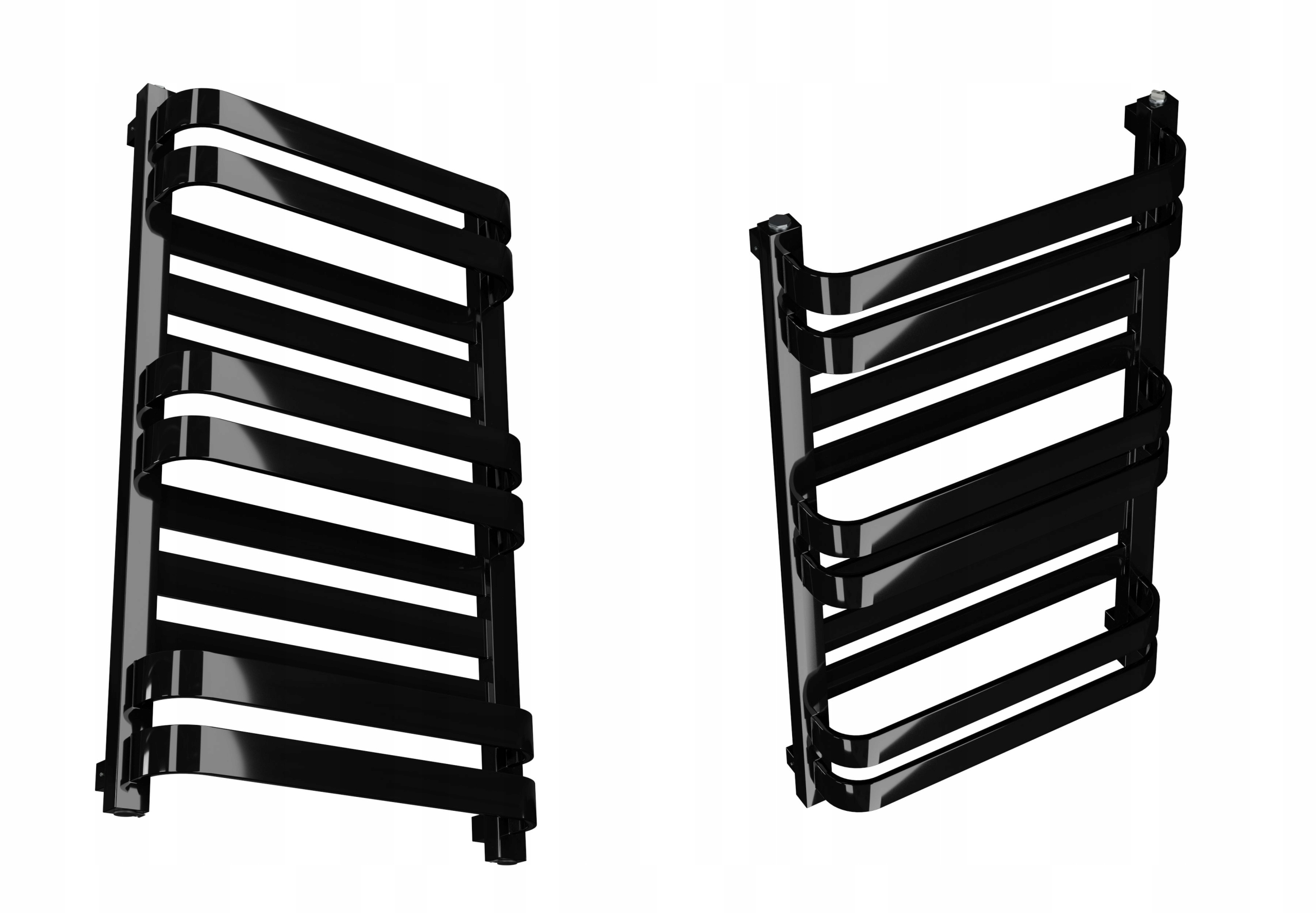 Vodní Radiátor Ppw 817/440 Černý Lesk