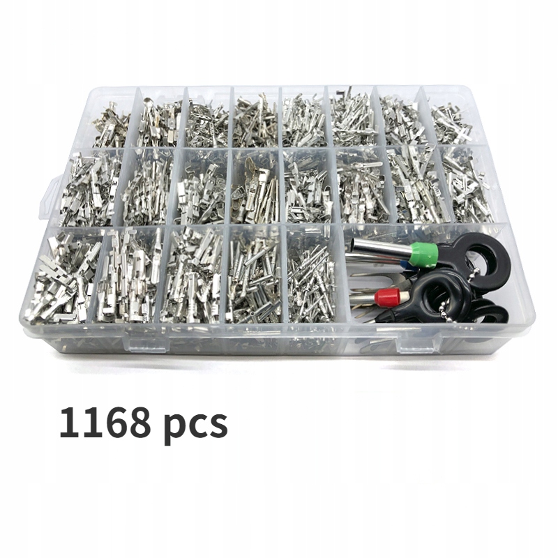 Piny samochodowego 1168 szt. Marka bez marki