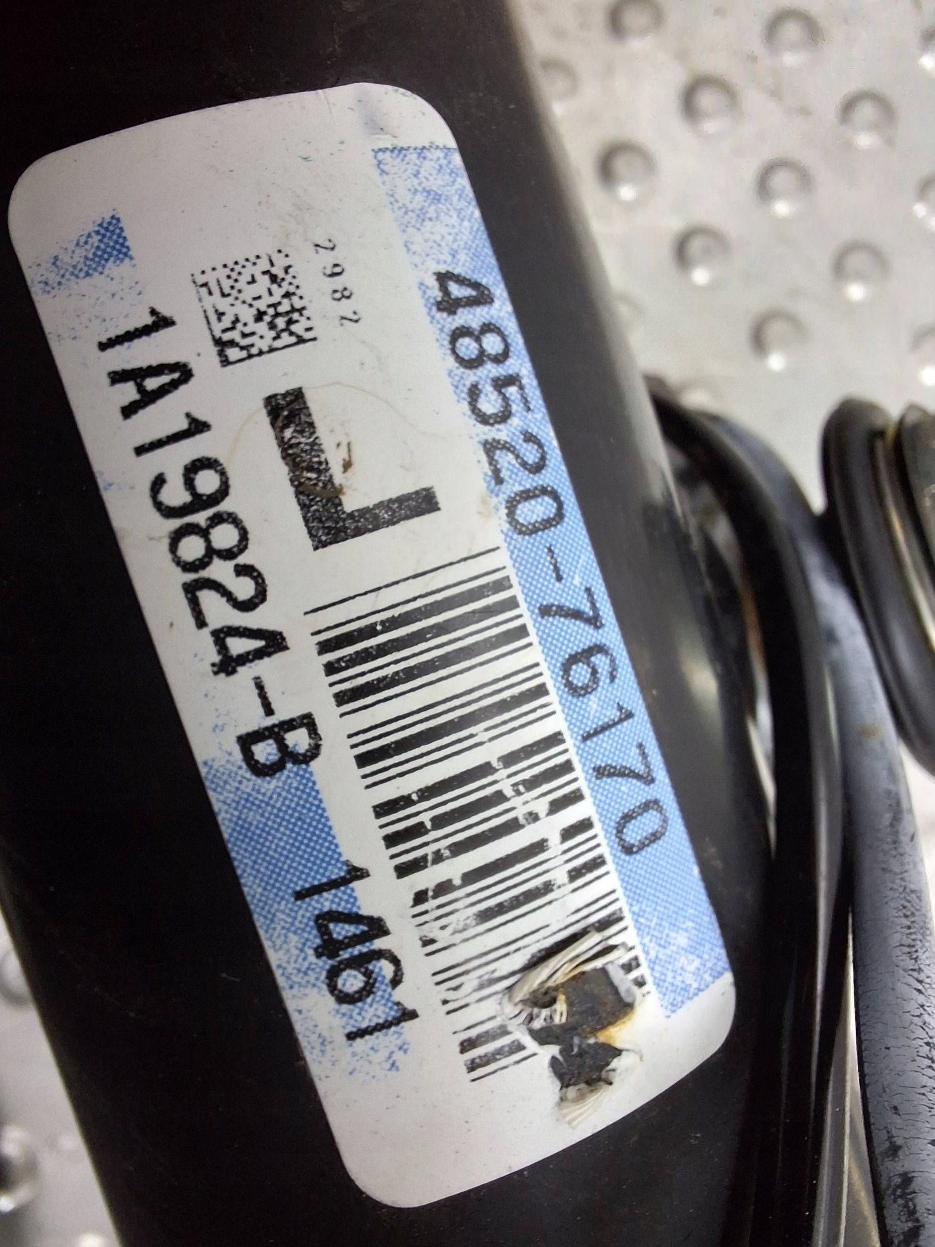 shock absorber left front LEXUS UX 18- 48520-76170