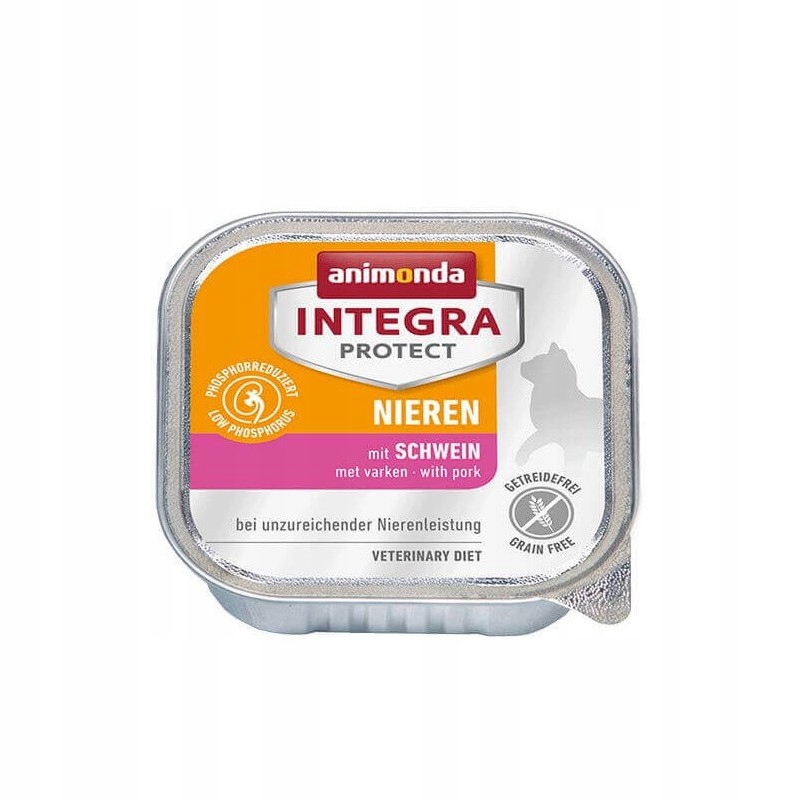 Levně 4x Animonda Integra Protect Renal Nieren vepřové maso 100 g