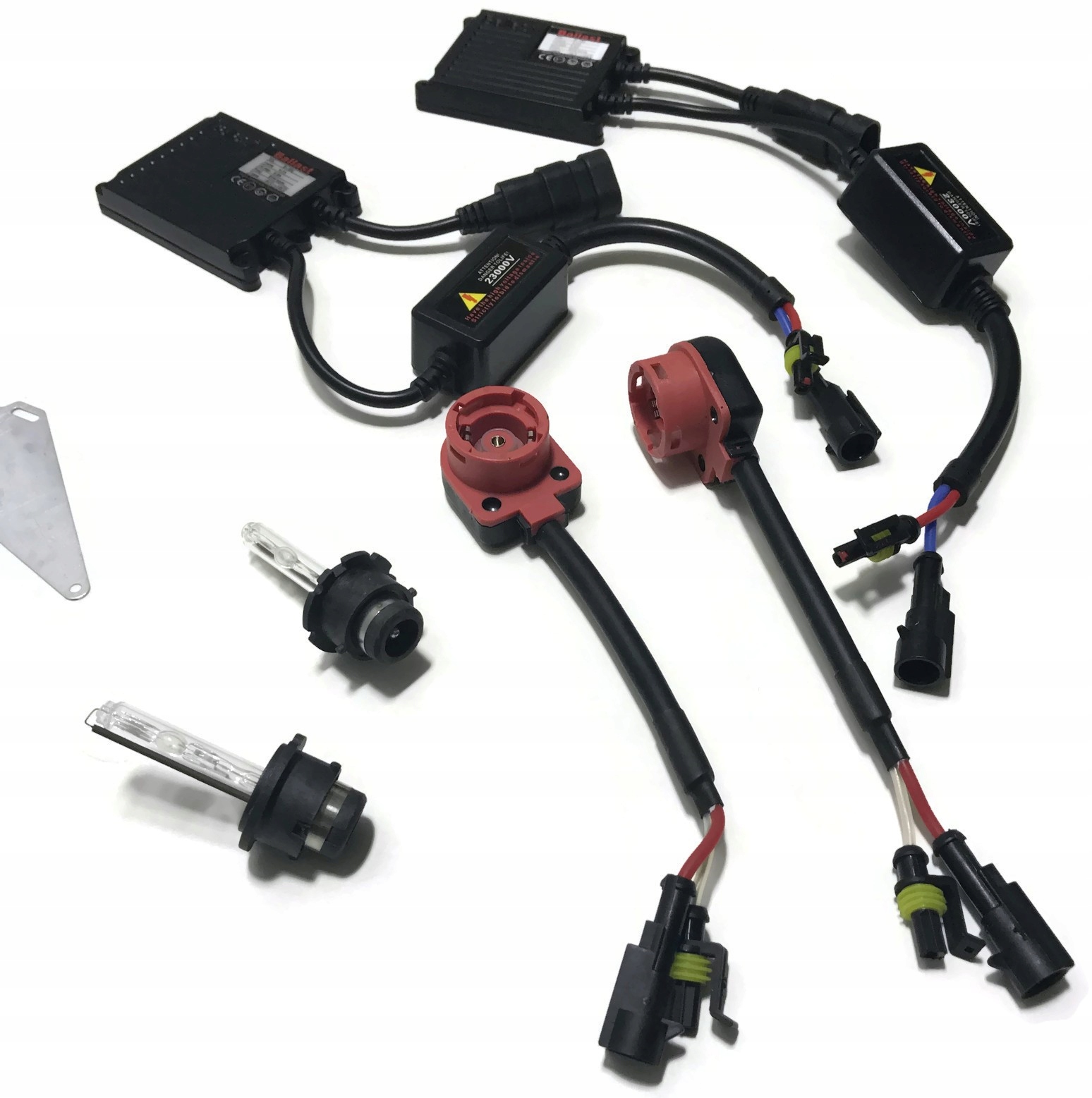 ZESTAW HID XENON D2S 4300K 55W SLIM CYFROWY 12V Strona zabudowy lewe + prawe