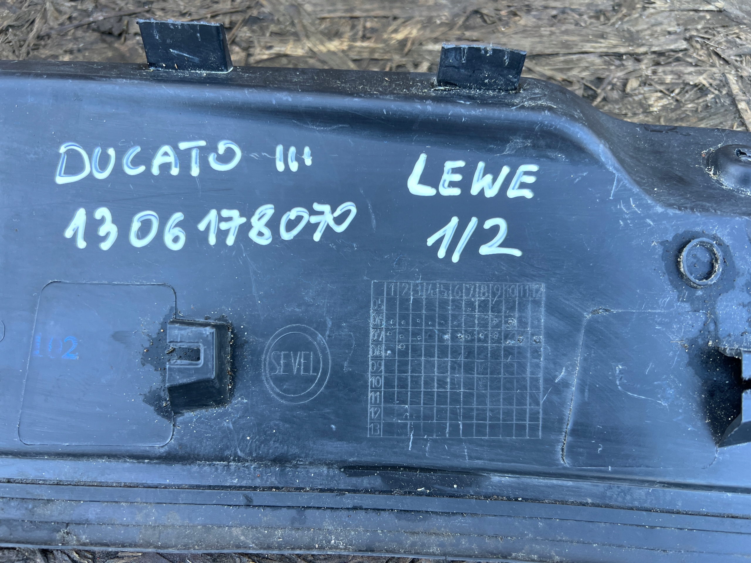 torpedo left front FIAT DUCATO III 1306178070