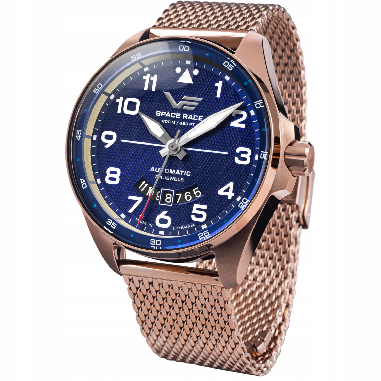 Pánské Hodinky Vostok Europe NH35A-325B746B růžové zlato