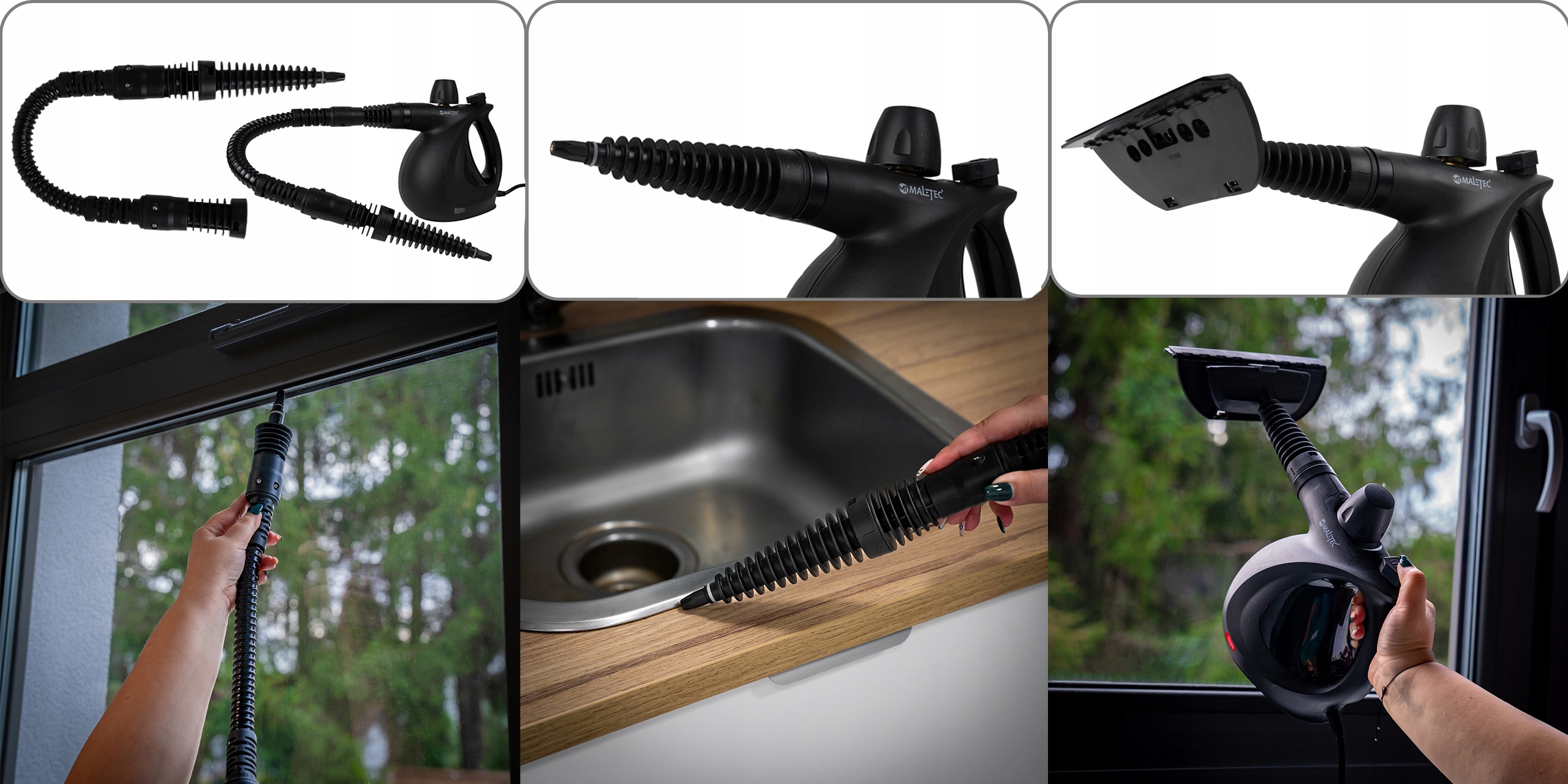 MYJKA PAROWA PAROWNICA STEAMER PAROWY CZYŚCIK Marka Maltec