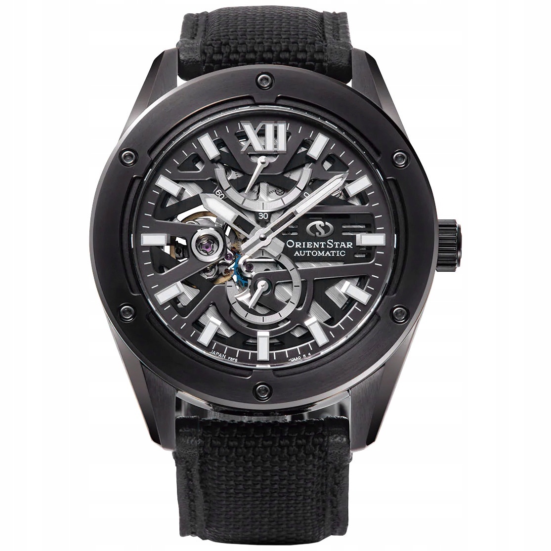 Zegarek Męski Orient Star RE-BZ0002B00B czarny pasek