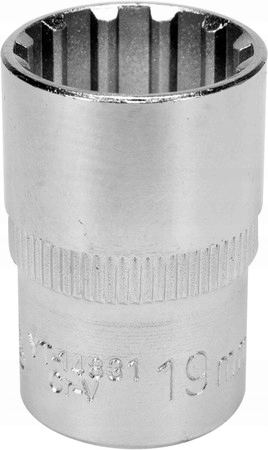 

Yato Nasadka Spline 1/2 x 19MM YT-14831