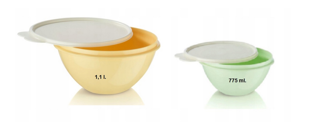 

Tupperware Miski Cudowna Miseczka 775ml 1,1l
