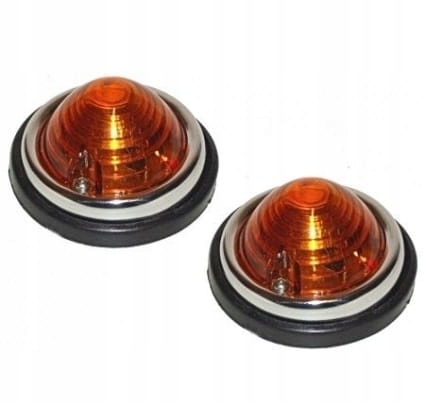 Lampy tylne okrągłe pomarańczowe VW GARBUS, BUGGY