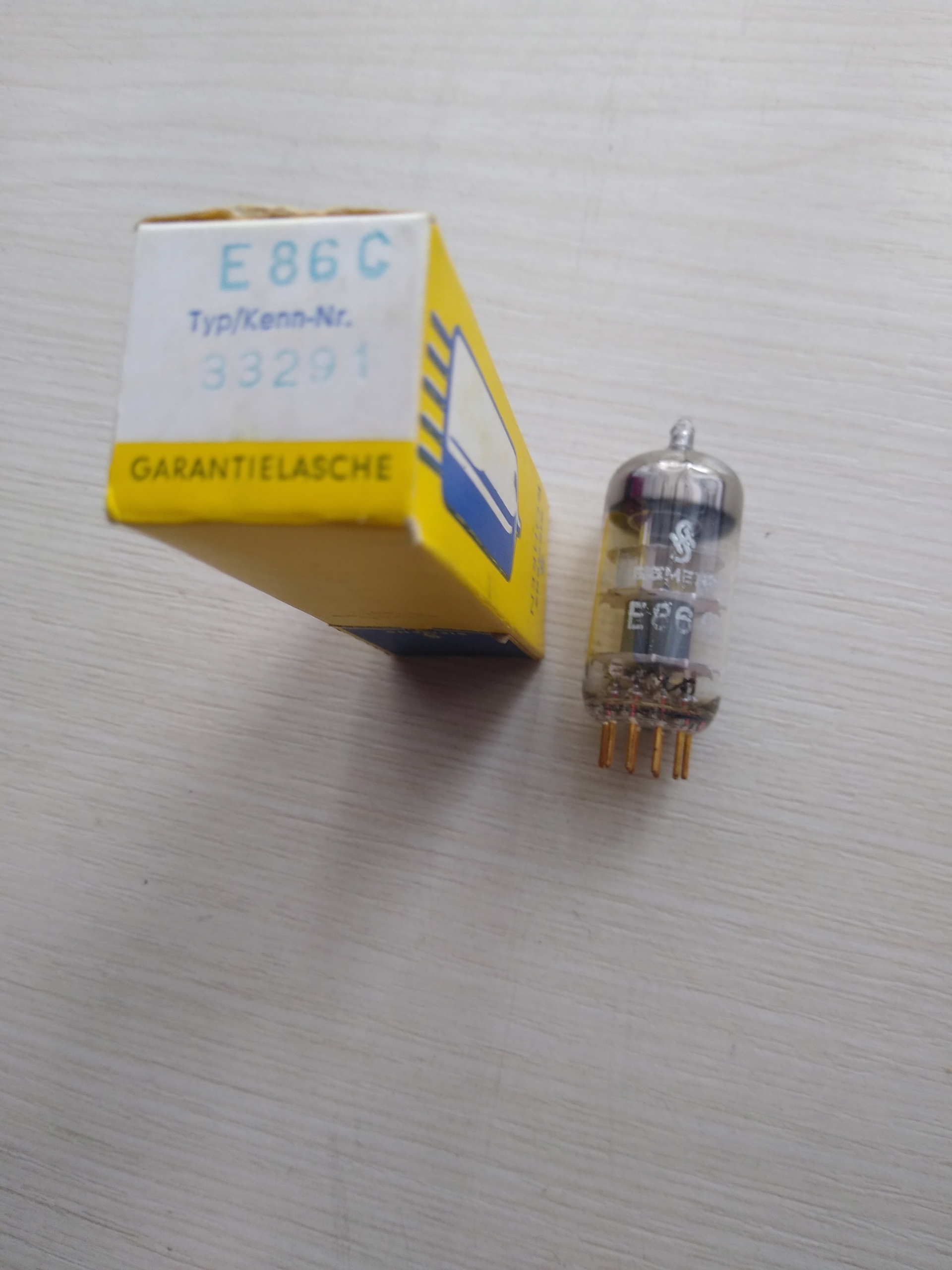 Lampa E86C Siemens Golden Pin