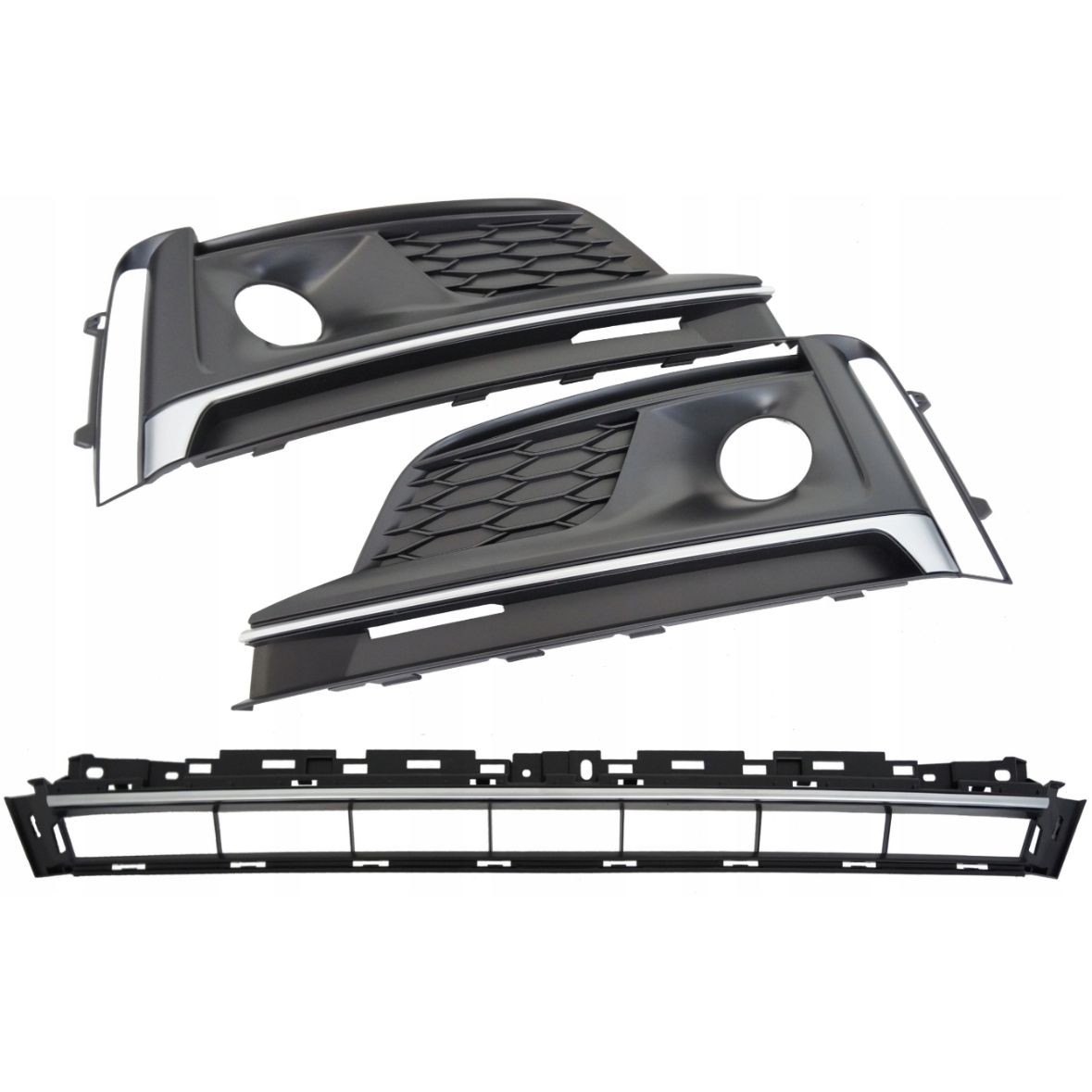 Audi A5 8W6 S5 16- Atrapy Mřížky Krytky Nárazníku Přední Pravá Levá Střed