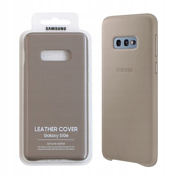 

Oryg Etui Leather Cover Pokrowiec Samsung S10e