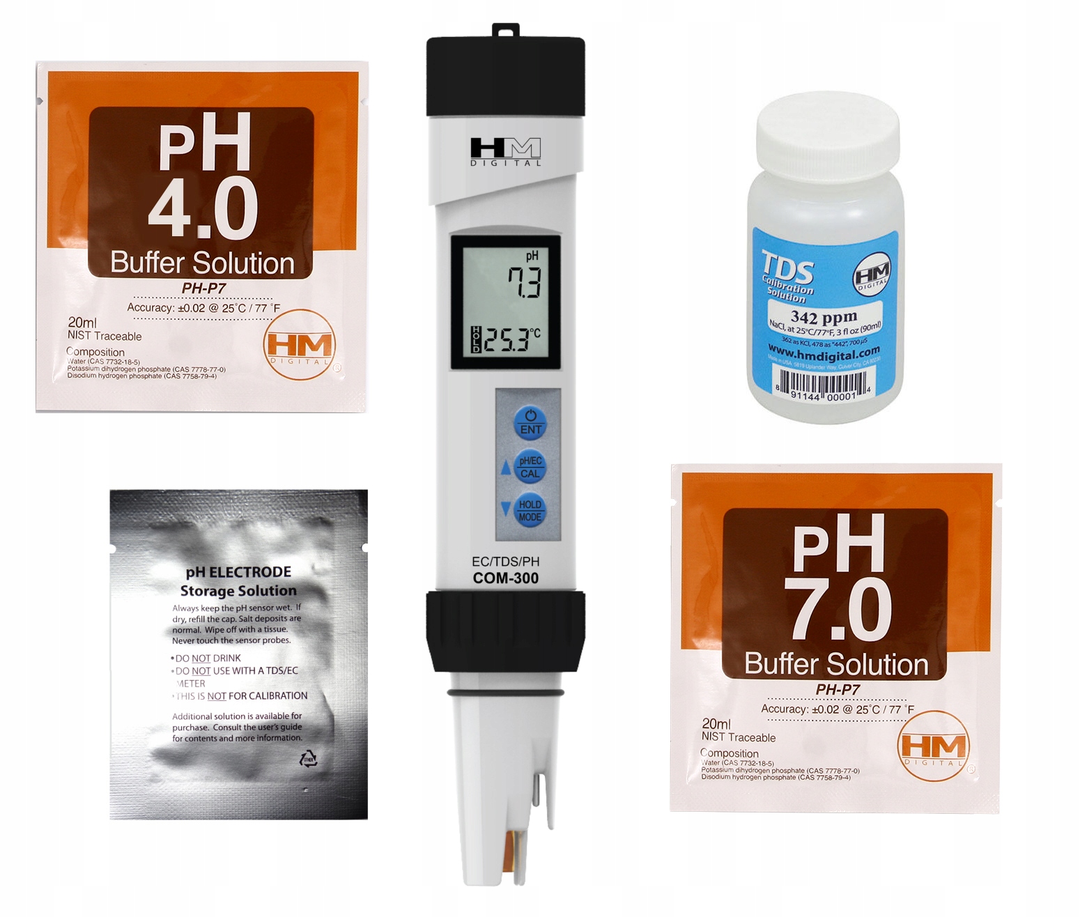 

Combo Miernik pH/EC/TDS/Temp Konduktometr Ph-Metr.