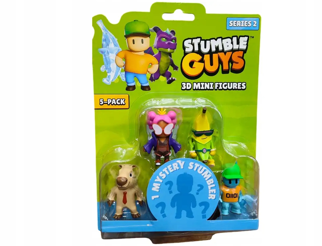 STUMBLE GUYS OPAKOWANIE WINDOWBOX Z 5 FIGUR.