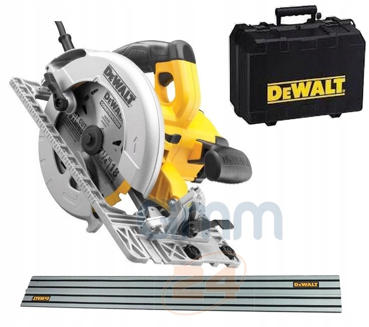 

Dewalt Pilarka DWE576K Walizka Szyna 1,5M Ściski