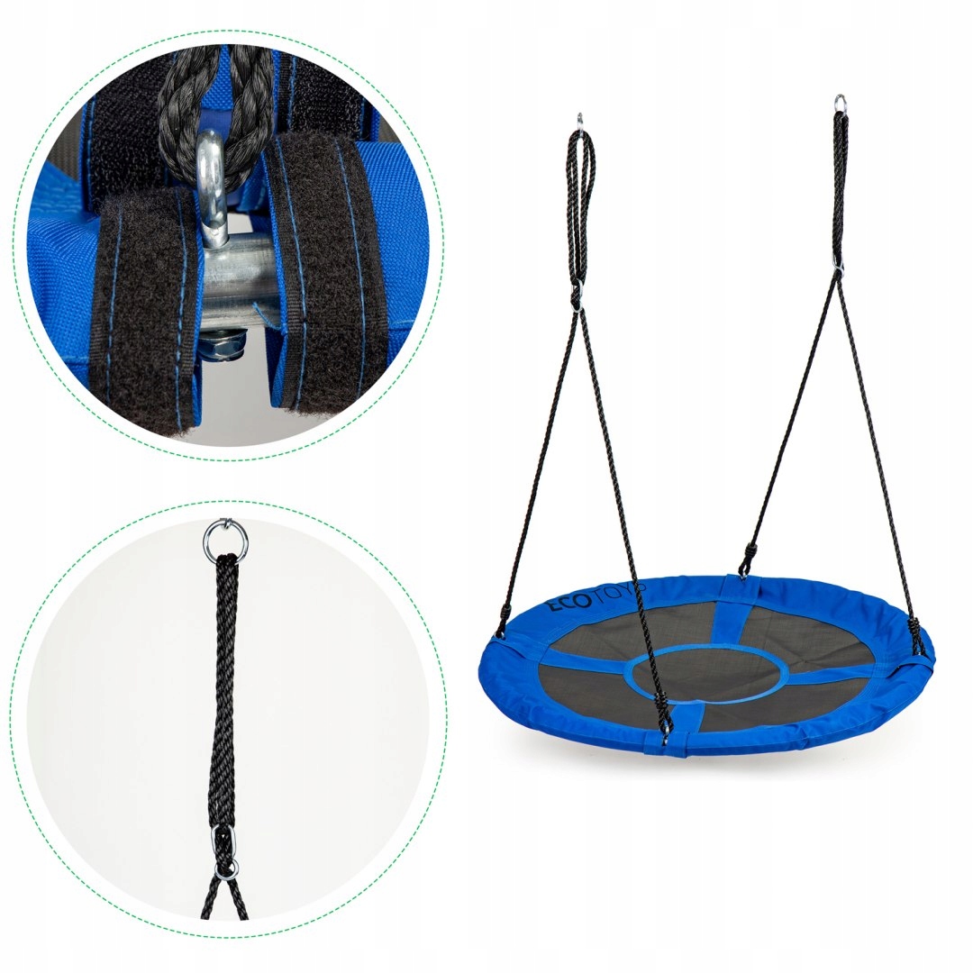 Hustawka Bocianie Gniazdo Ogrodowa 100CM ECOTOYS Materiał metal