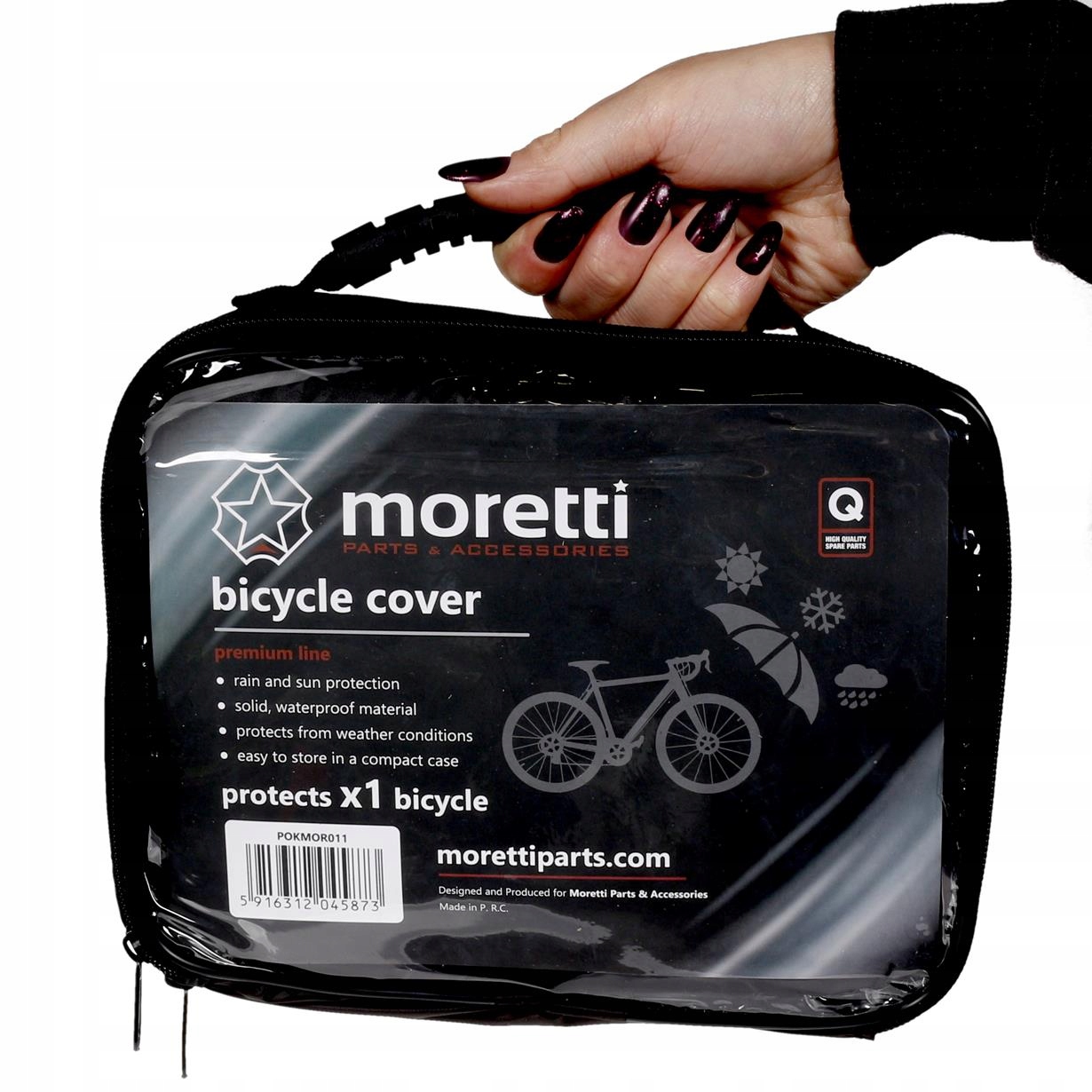 

Pokrowiec Rowerowy Moretti na 2 rowery Wodoodporny