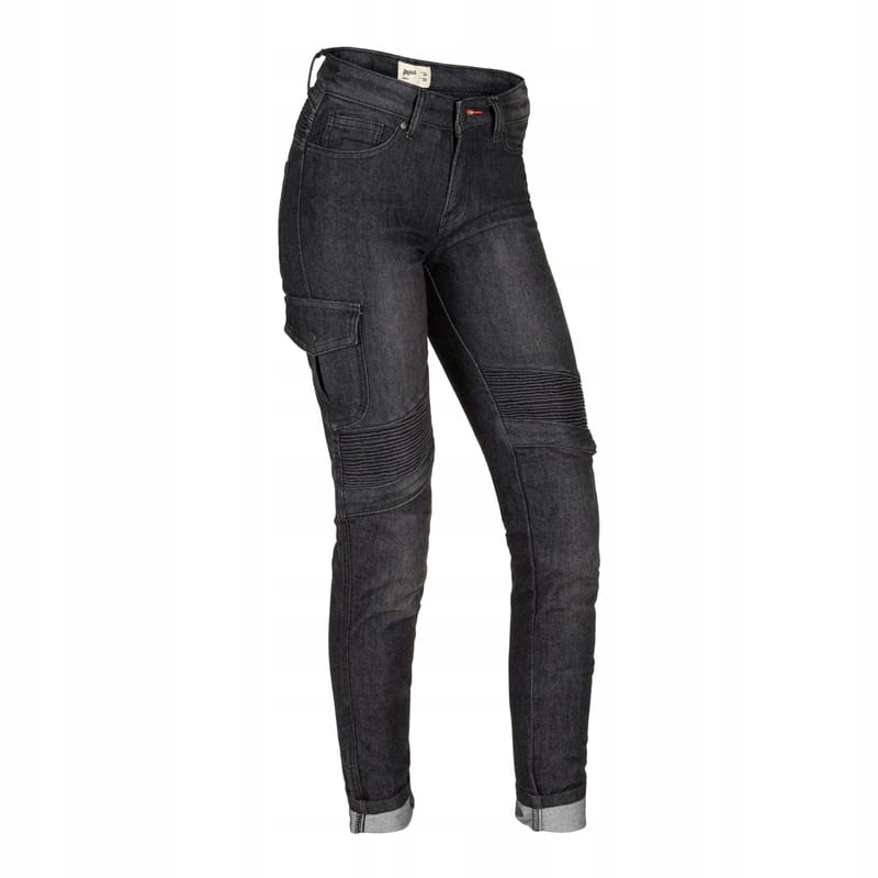 SPODNIE JEANS BROGER OHIO LADY WASHED BLACK [Rozmiar: D30/30]