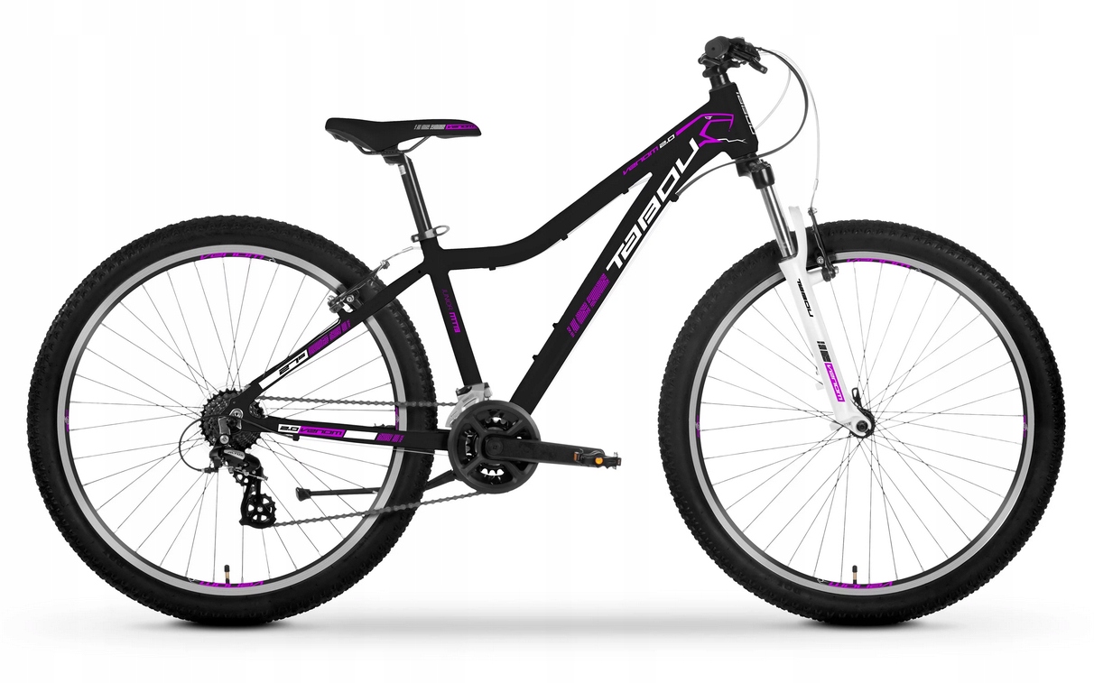 Rower Mtb Tabou Venom 2.0 rozm.17" koło 27,5" czarny róż 2023/24