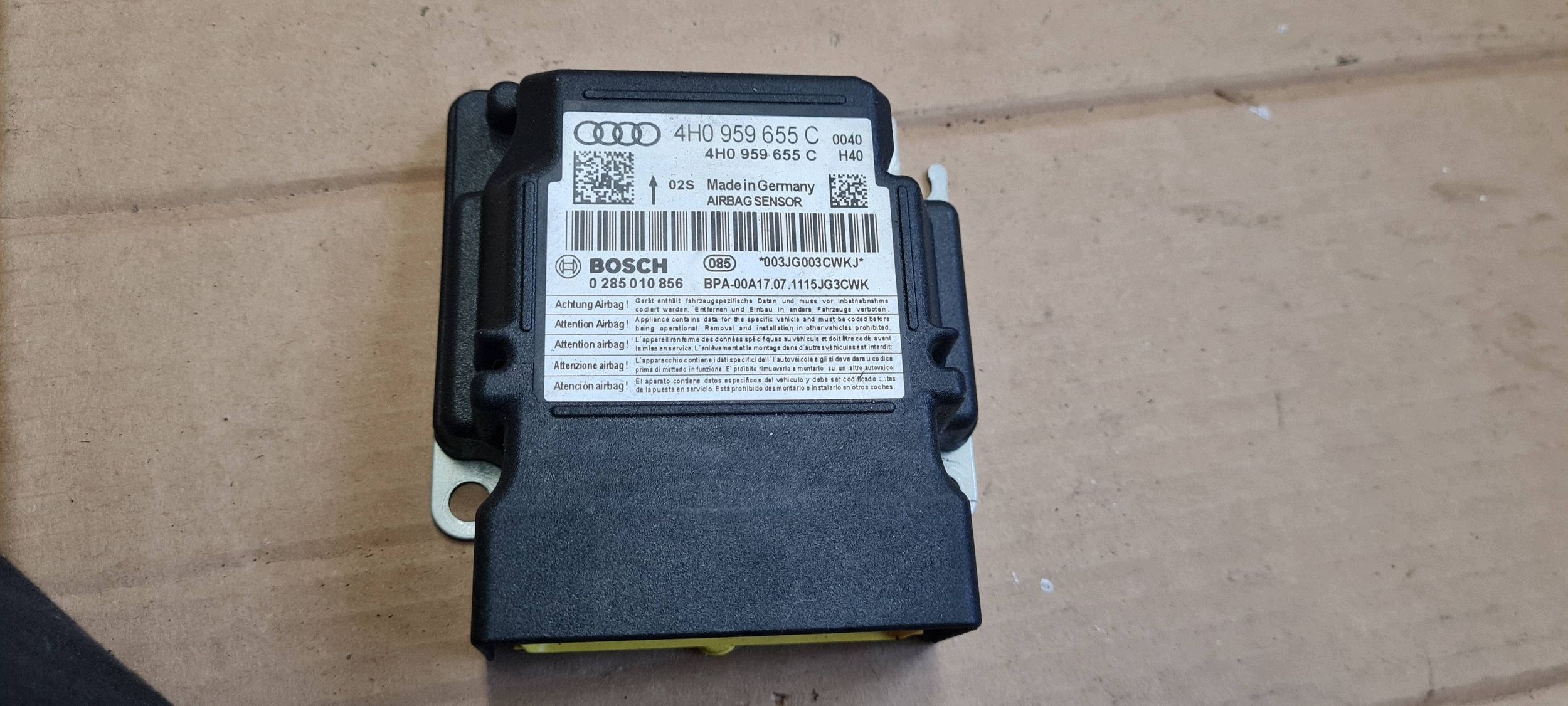 A7 4G modulo SENSOR airbag airbag 4H0959655C A6 C7 4G