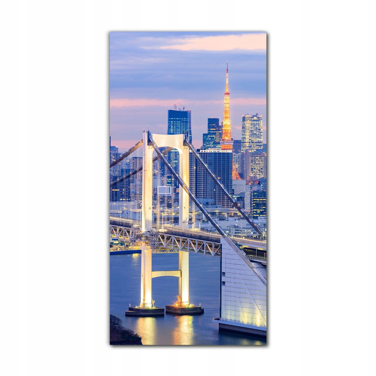 

Obraz na szkle nowoczesny 70x140 Tokyo Tower most