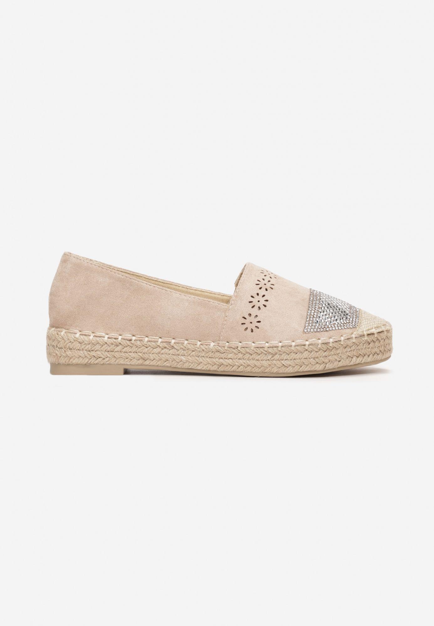 

Renee Beżowe Espadryle damskie 37 Ekozamsz