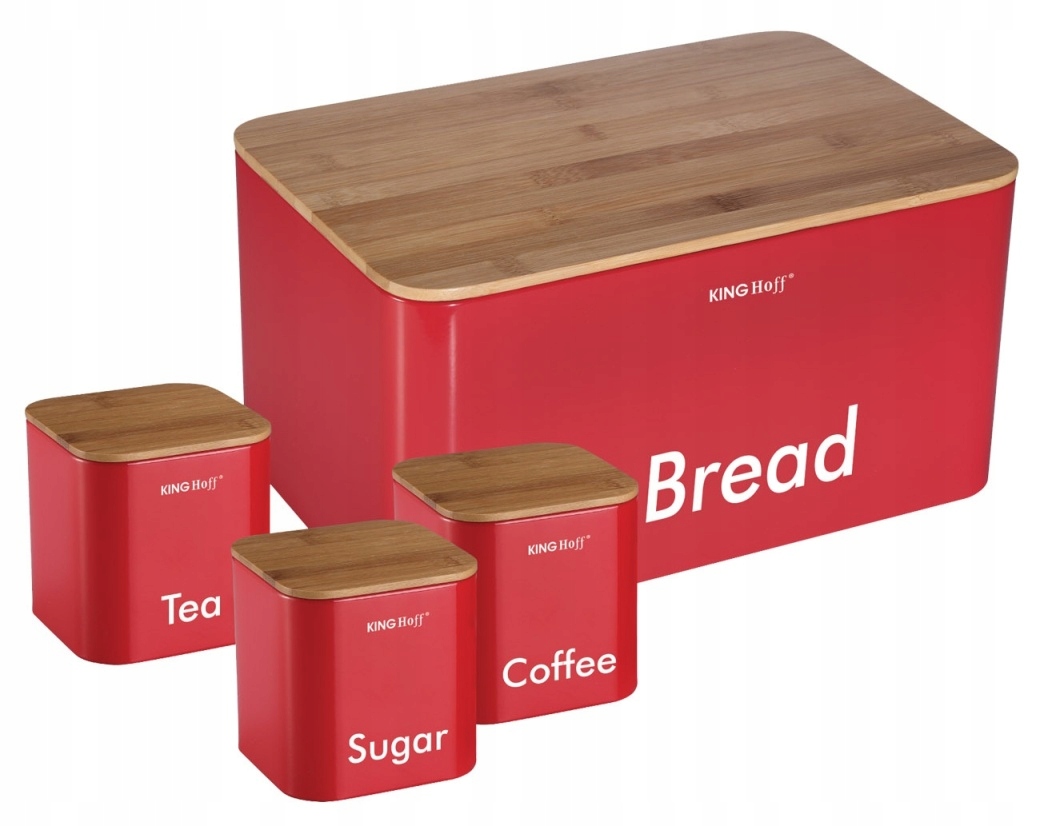 

Zestaw Chlebak Pojemniki Pokrywa Bambusowa 1085