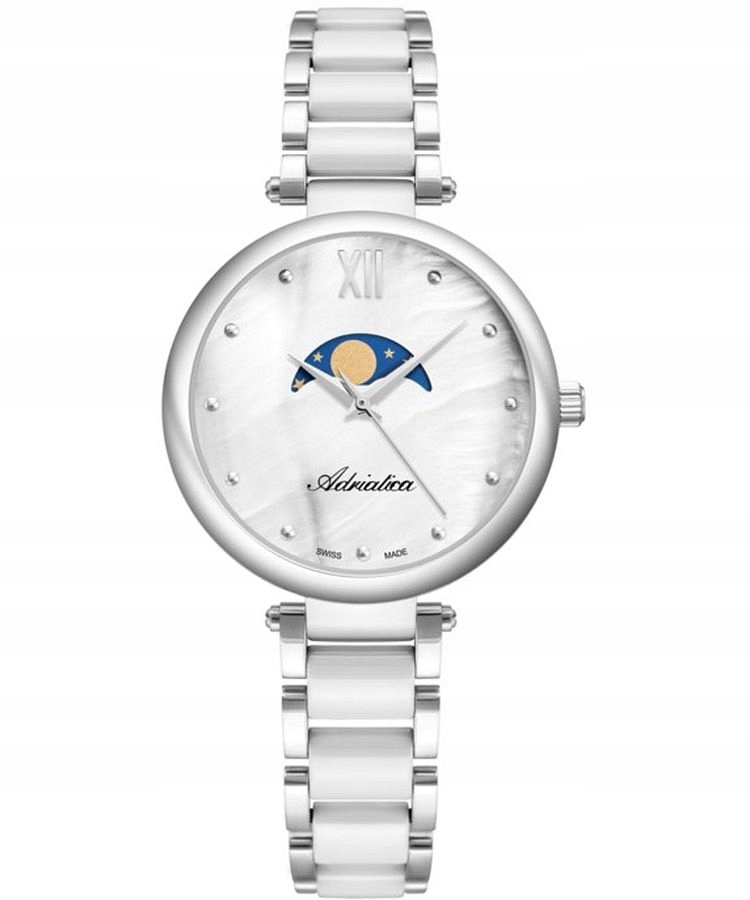 Dámské hodinky Adriatica Moonphase adriatica-A3705.C18FQM