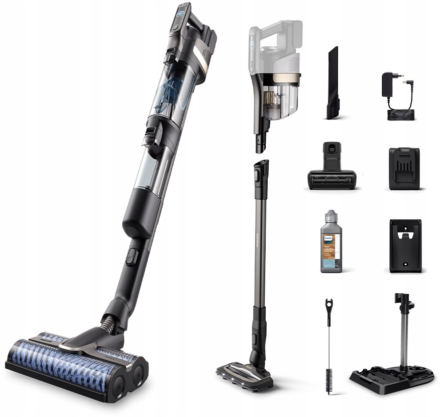 

Odkurzacz pionowy Philips Aqua Trio aktywne mycie