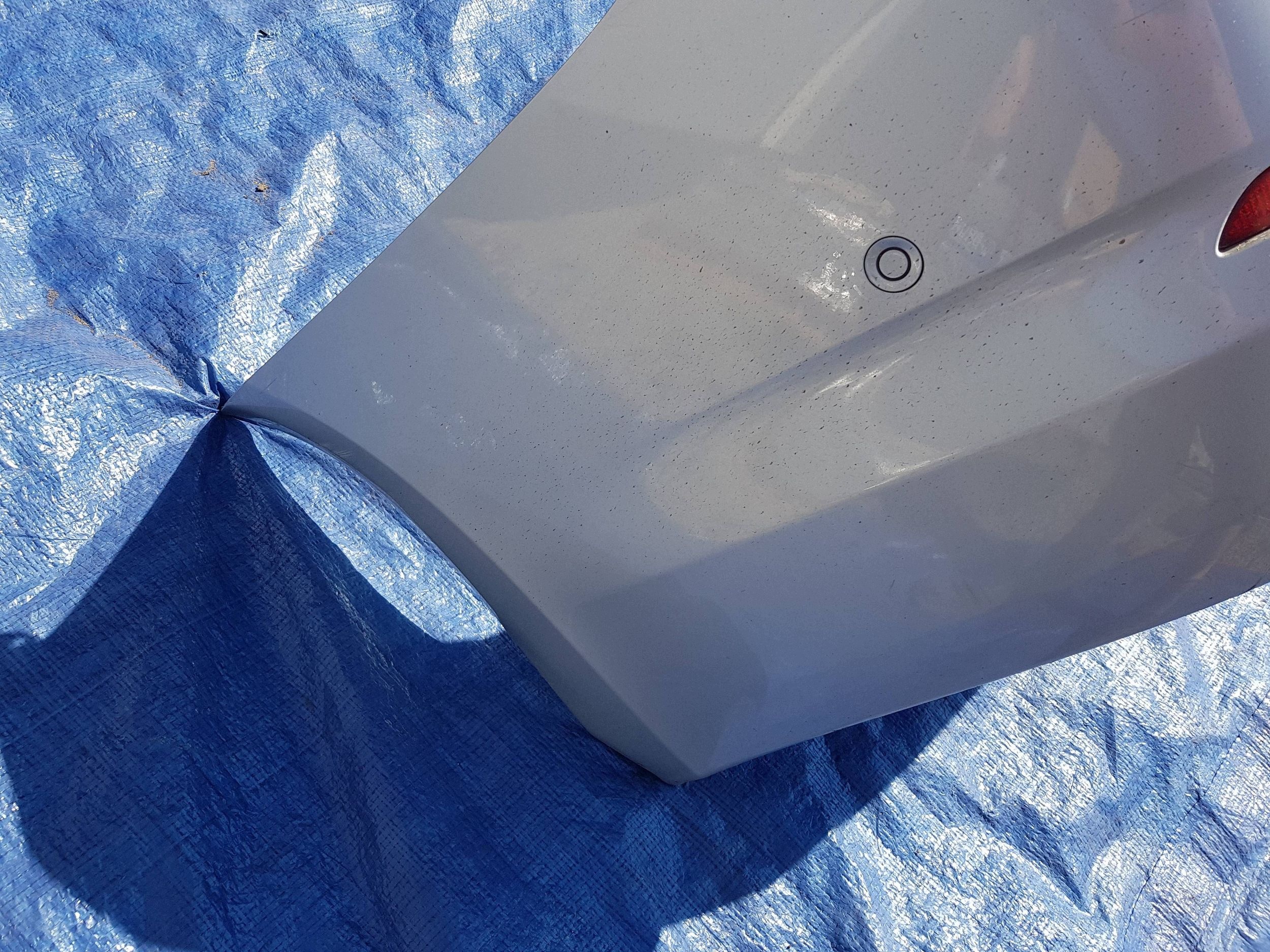 bumper rear rear part BMW 5 G30 sedan A83 PDC complete