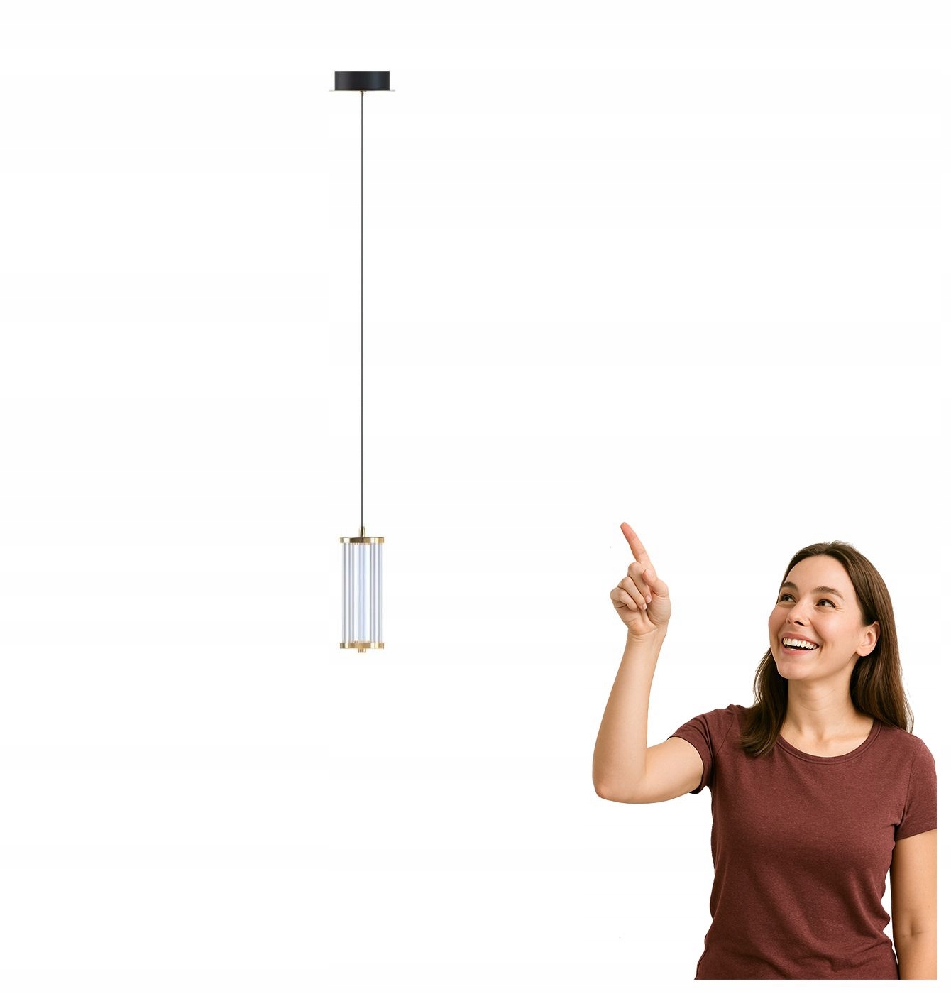 Závěsná lampa Cally MD3147-1A-3GT Zuma Line