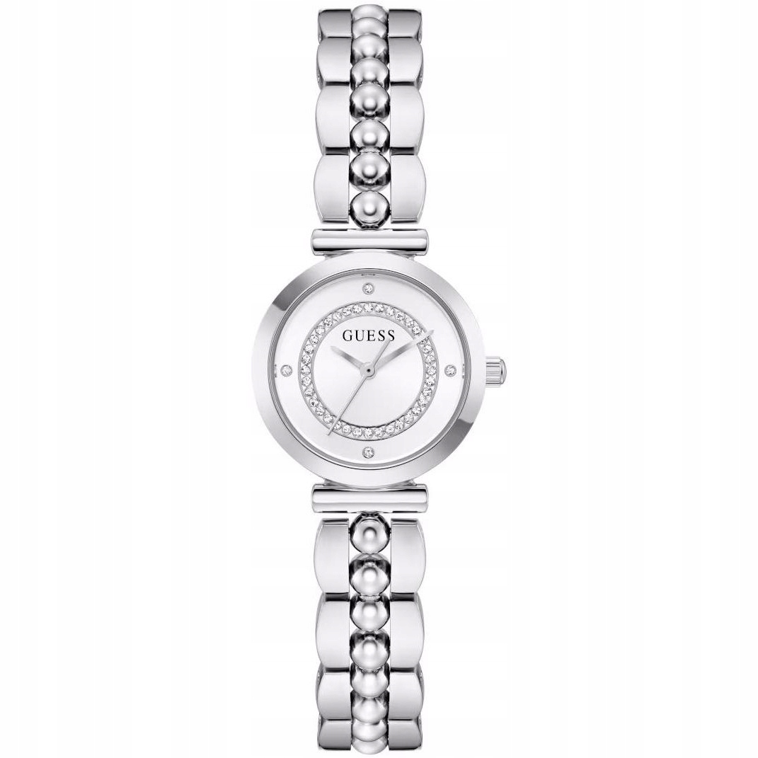 Dámské hodinky Guess GW0994L1 Zirkony stříbrné