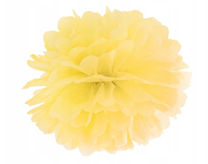 

Pompony Z Bibuły Kula Ślub kolory 15 CM urodziny