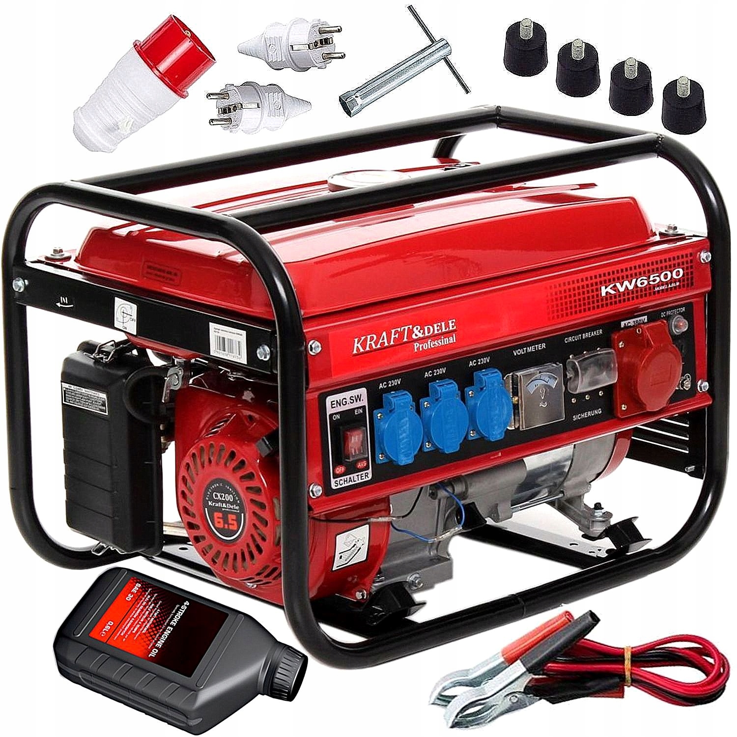 Kraft Agregat Prądotwórczy Generator 4800W i Avr+