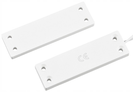 KONTAKTRON CZUJKA CZUJNIK MAGNETYCZNY NAWIERZCHNIOWY BIAŁY DRZWI OKNA ALARM