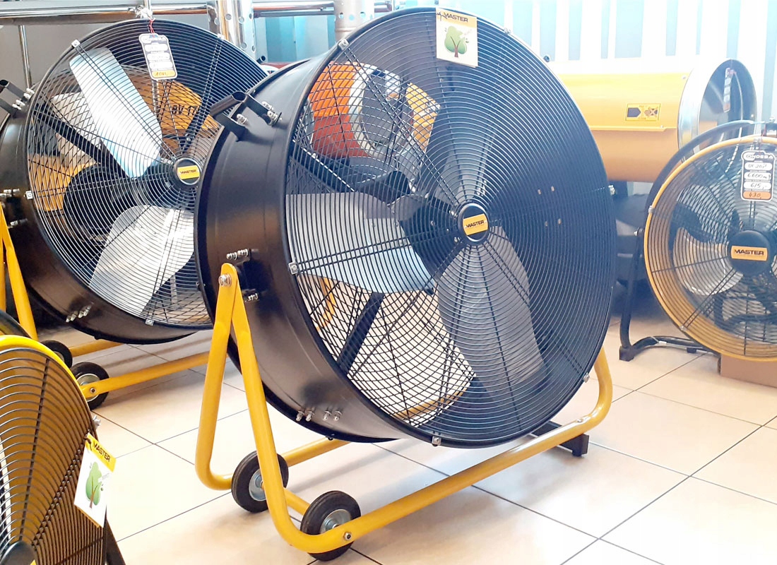 WENTYLATOR PRZEMYSŁOWY DMUCHAWA MASTER DF30P W-WA Informacje o bezpieczeństwie CE