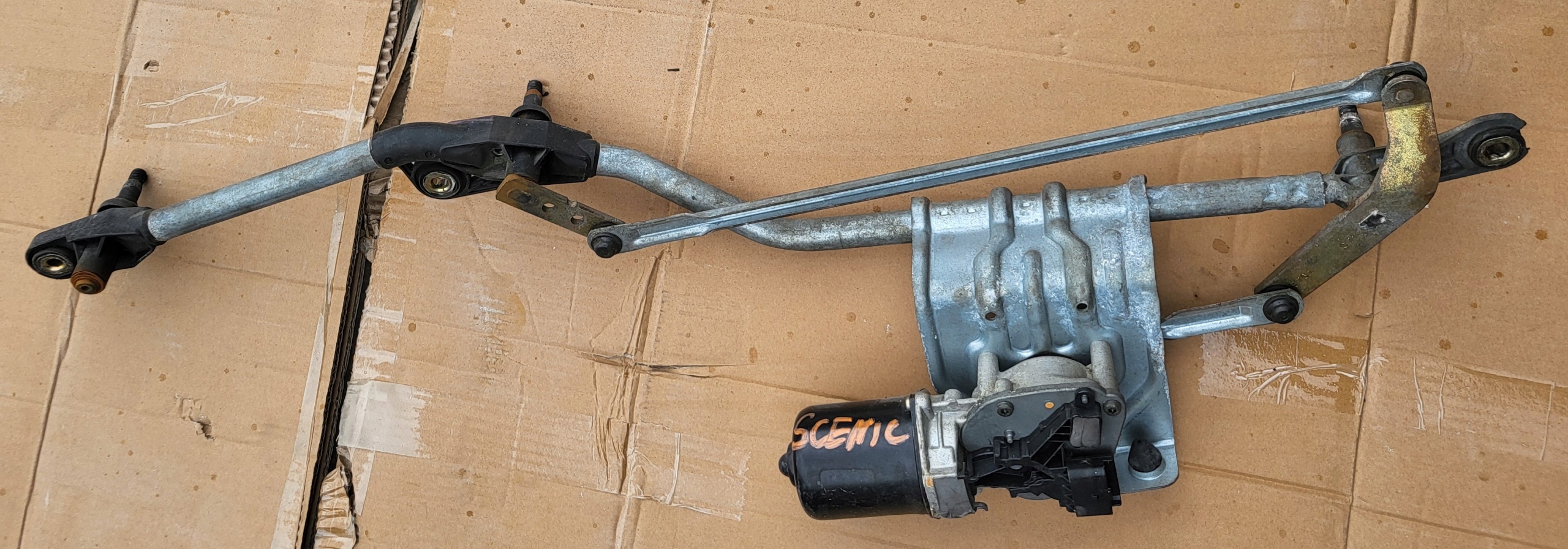 wiper mechanism front mini motor RENAULT SCENIC II 2 OE EUROPA
