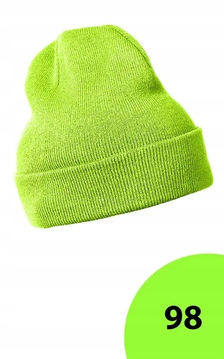 CZAPKA ZIMOWA PODWÓJNA OSTRZEGAWCZA ZÓŁTA unisex ARCTIC Promostars R. UNI Model 31500