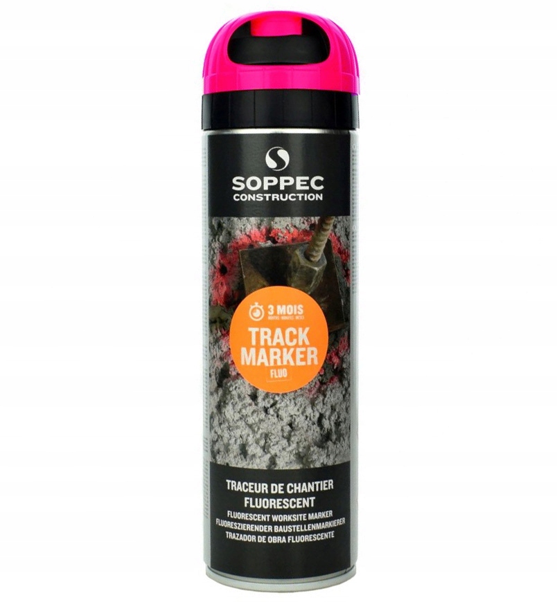 

Track Marker Spray Farba Geodezyjna Różowa