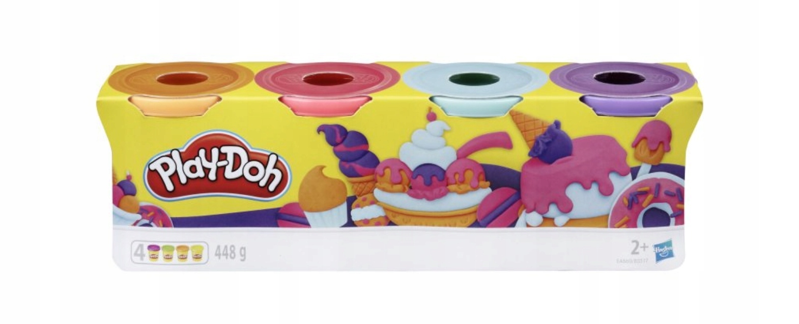 

Play Doh Ciastolina Tuby 4 Pack E4869 Fiolet